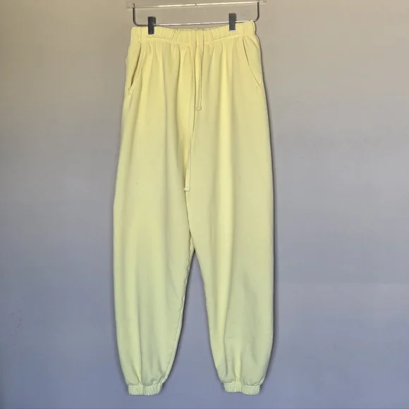 Daily Drills Monochrome Patch Lemonade Sweatpants Joggers XS/S - Picture 5 of 16